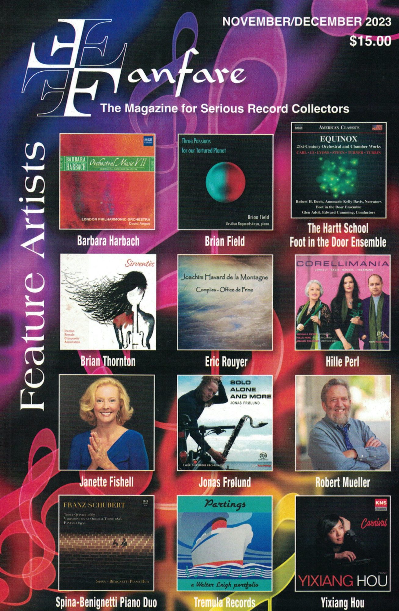 Fanfare Magazine review and article about Spina & Benignetti Piano Duo